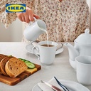 IKEA UPPLAGA Cangkir Susu / Krim Putih 0.3L