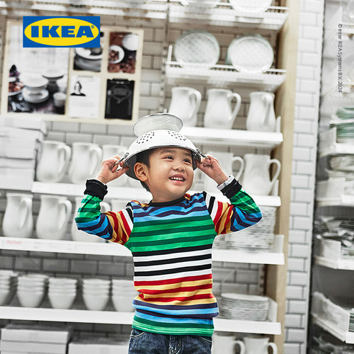IKEA GEMAK Alat Peniris Serbaguna Putih Pudar