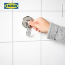 IKEA KROKFJORDEN Pengait Dinding Dengan Plastik Hisap Isi 2pcs