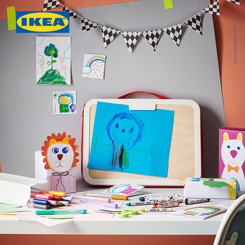IKEA MALA Kertas Aneka Warna / Ukuran Campuran