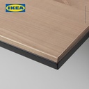 IKEA FJALLBO Rak Dinding Hitam Minimalis 101x20 cm