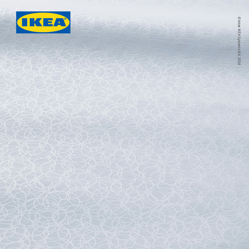 IKEA FONSTERBLAD Tirai Gulung Anti Tembus Cahaya Putih 140x155 cm