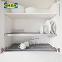 IKEA UTRUSTA Rak Pengering Piring Untuk Kabinet Dinding 80x35 cm
