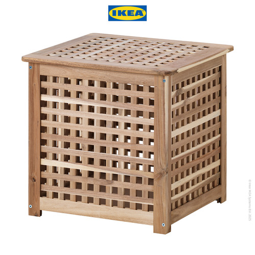 IKEA HOL Meja Samping Sofa Akasia 50x50 cm