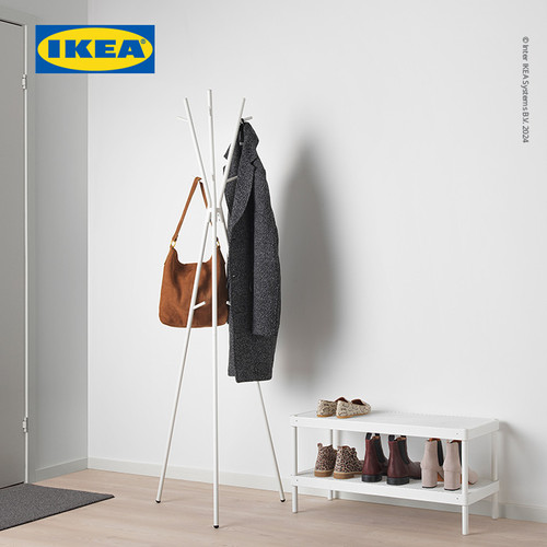 IKEA EKRAR Stand Gantungan Topi dan Jaket 169cm