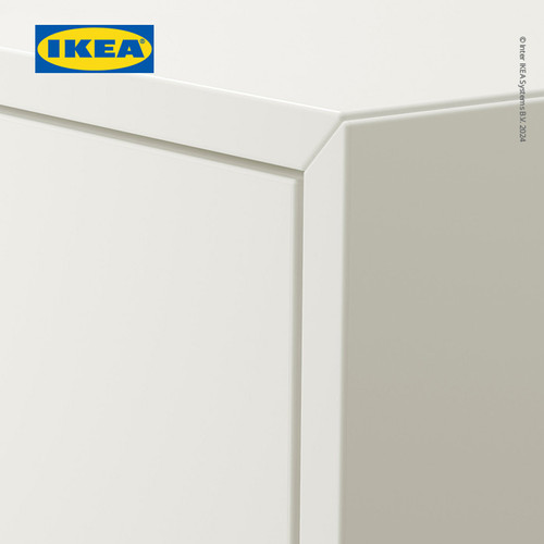 IKEA EKET Kabinet Penyimpanan Dengan Pintu dan 1 Rak Serbaguna Putih 35x35x70cm