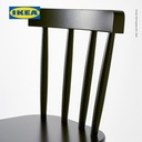 IKEA AGAM Kursi Tinggi Anak Hitam