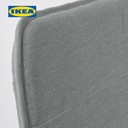 IKEA ARSUNDA Kursi Berlengan Untuk Santai Knisa Abu-abu Muda
