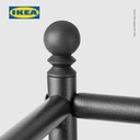 IKEA FROSJON Unit Rak Sudut Kamar Mandi Serbaguna Hitam 35x156 cm