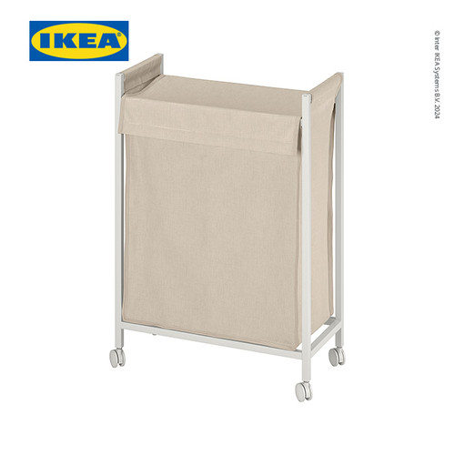 IKEA ENHET Kantong Cucian / Pakaian Kotor Dengan Roda 80L