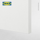 IKEA KNOXHULT Kabinet Penyimpanan Dinding Dengan Pintu Serbaguna Putih 120x75 cm