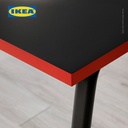 IKEA HUVUDSPELARE Meja Gaming / Kerja Minimalis Hitam 140x80 cm