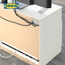IKEA BRIMNES Meja TV Dengan Penyimpanan Putih 120x41x53 cm