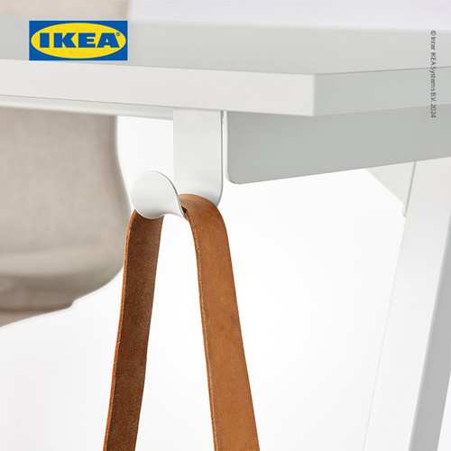 IKEA TROTTEN Meja Kerja / Belajar Putih Berkualitas 160x80 cm