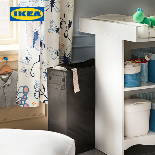 IKEA SMAGORA Meja Ganti Popok Bayi / Rak Buku Serbaguna Putih