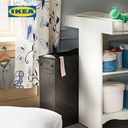 IKEA SMAGORA Meja Ganti Popok Bayi / Rak Buku Serbaguna Putih