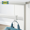 IKEA LARANDE Meja Kerja Dengan Unit Penyimpanan Tarik Putih 120x58 cm