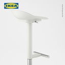 IKEA JANINGE Kursi Bar Minimalis Putih 76 cm