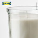 IKEA ADLAD Lilin Beraroma Dalam Gelas Wangi Hutan Skandinavia Tahan 20 Jam