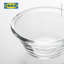 IKEA VARDAGEN Mangkuk Saji Kaca Bening 12cm