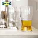 IKEA LODRAT Gelas Bir Bahan Kaca 50cl