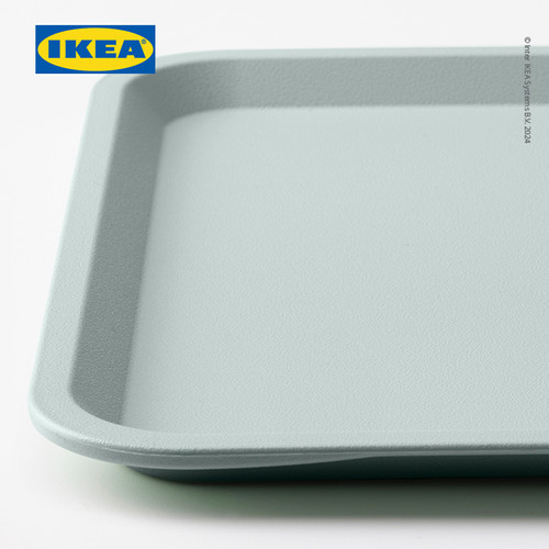 IKEA TILLGANG Nampan Plastik Hijau Pucat 37x29 cm
