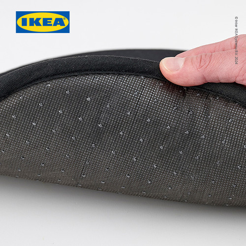 IKEA ANGSFRAKEN Alas Kursi / Tempat Duduk Hitam 36 cm