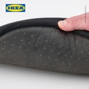 IKEA ANGSFRAKEN Alas Kursi / Tempat Duduk Hitam 36 cm
