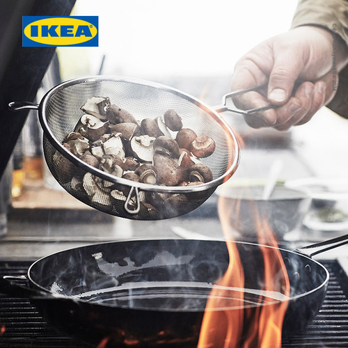 IKEA IDEALISK Saringan Stainless Steel Berkualitas 20cm