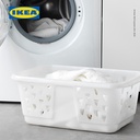 IKEA BLASKA Keranjang Pakaian Fleksibel Putih 36 L