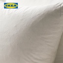 IKEA FJADRAR Alas Bantal Kursi 50x50cm Putih Pudar