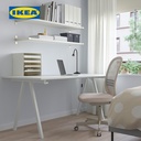 IKEA TROTTEN Meja Kerja / Belajar Putih Berkualitas 160x80 cm