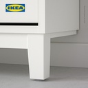 IKEA STALL Rak Kabinet Sepatu Dengan 4 Kompartmen Putih 96x17x90 cm