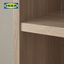 IKEA BILLY Rak Buku Minimalis Efek Kayu Oak Berkualitas 80x28x202 cm