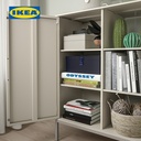 IKEA TULLSTORP Kabinet Penyimpanan Serbaguna Krem 99x35x89 cm