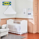 IKEA SMAGORA Ranjang Bayi Berkualitas Putih 60x120 cm