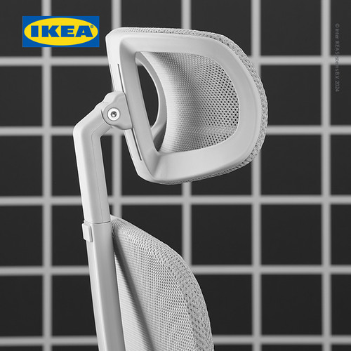 IKEA MATCHSPEL Kursi Gaming Abu-abu Muda Nyaman