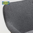 IKEA VEDBO Kursi Berlengan Minimalis Abu-abu Tua