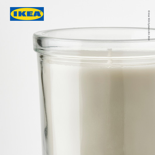 IKEA ADLAD Lilin Beraroma Dalam Gelas Wangi Hutan Skandinavia Tahan 40 Jam