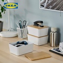 IKEA KUGGIS Kotak Penyimpanan Tanpa Penutup 13x18x8 cm