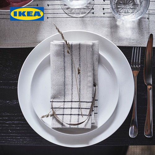 IKEA GAMMAN Peralatan Makan Set Isi 24Pcs
