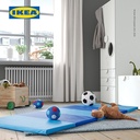 IKEA PLUFSIG Matras Bermain Anak / Matras Senam Lipat Biru 78x185 cm