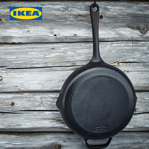 IKEA VARDAGEN Wajan Penggorengan Bahan Besi Tuang 28cm