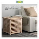 IKEA HOL Meja Samping Sofa Akasia 50x50 cm