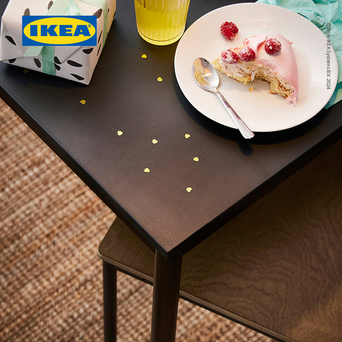 IKEA SANDSBERG Meja Hitam Minimalis 110x67 cm
