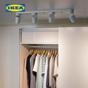 IKEA NYMANE Lampu Sorot Plafon Dengan 4 Tempat Putih Minimalis