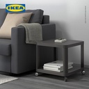 IKEA TINGBY Meja Samping dengan Roda 50x50 cm