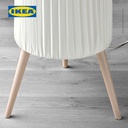 IKEA OKENSAND Lampu Lantai Kayu Beech / Putih 154cm