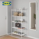 IKEA JONAXEL Unit Rak Penyimpanan Serbaguna Putih 80x38x160 cm