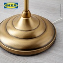 IKEA ARSTID Lampu Lantai Kuningan/Putih Minimalis